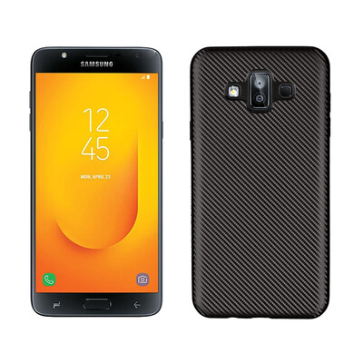 

Goowiiz Phone Case For Samsung Galaxy J3 2018J7 2018J8 2018J7 DuoJ720F Luxury Ultra-thin Carbon Fiber Soft Silicone protection