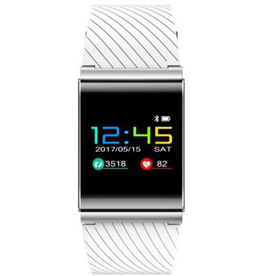 

Touch color screen heart rate blood pressure monitoring sports Bluetooth smart bracelet