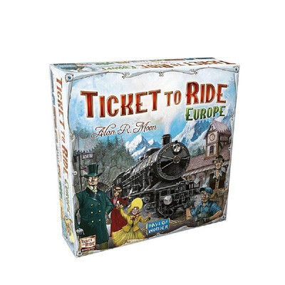 

Ticket To Ride Europe Table Card Games Train Adventure Through Century Europe Family Fun Toy
