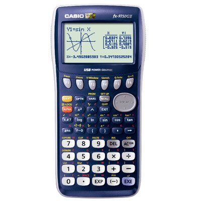

Casio CASIO FX-9750GII graphics calculator dark blue