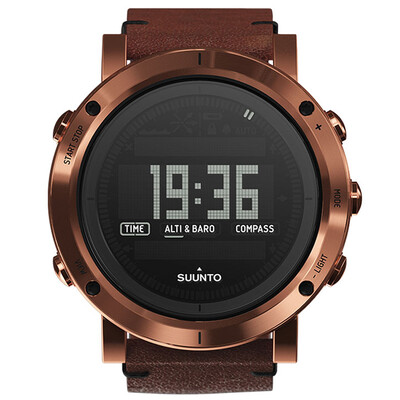 

Suunto (SUUNTO) происхождения спорта на открытом воздухе часы альпинизмом поездка Бизнес носить часы бронзовый кожаный ремешок SS021213000