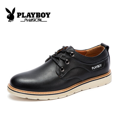 

Playboy PLAYBOY mens Korean fashion trend wild casual shoes CX39209 black 41