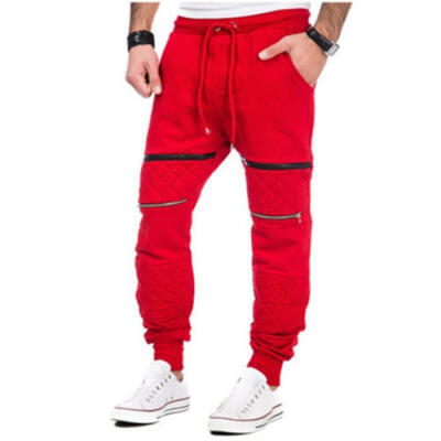 

Mens Plain Jogger Sportwear Baggy Casual Harem Pants Trousers Sweatpants