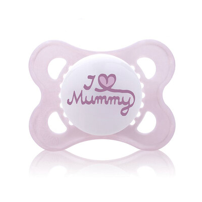 

Mei An Meng MAM baby pacifier mini silk sense pacifier 2-6 months European imports pink mummy