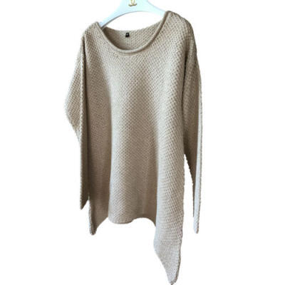 

Oversized Ladies Women Loose Sexy Baggy Chunky Knitted Jumper Top Thick Sweater