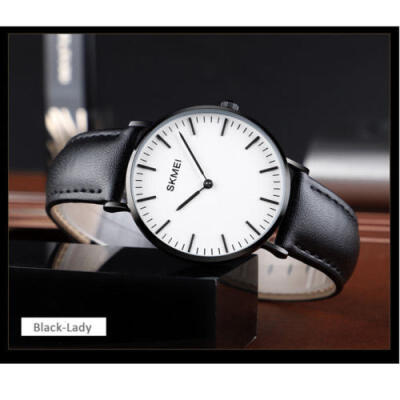 

Men Women Couple Watches Fashion Quartz Analog PU Leather Wrist Watch Gifts