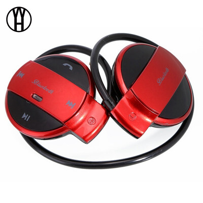 

WH Mini-501 Wireless Bluetooth headset Sport Bluetooth Headphones Music Stereo EarphonesTF Card SlotFM Radio