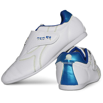

By wave Zooboo taekwondo shoes adult children taekwondo shoes breathable wear Korean martial arts shoes practice shoes to send ankle 37 yards