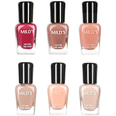 

MILDS Peelable Nail Polish Set 7ml6 tz609