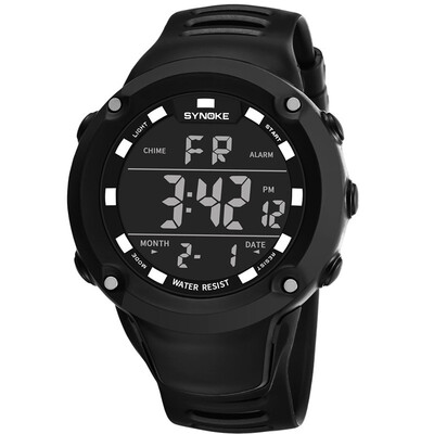 

Waterproof mens multi-function sports watch mountaineering running electronic watch