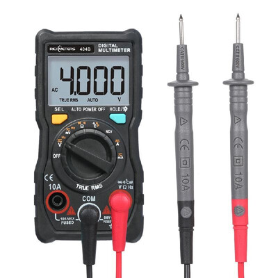 

Handheld Digital Multimeter RM404B Multifunction Mini Multi Meter ACDC Voltage Transistor Tester Ammeter Temperature Sensor Test