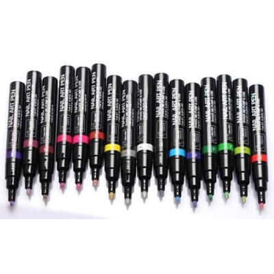 

3D manicure&paintbrush pen Painting flowers pen nail polish Nail art pen