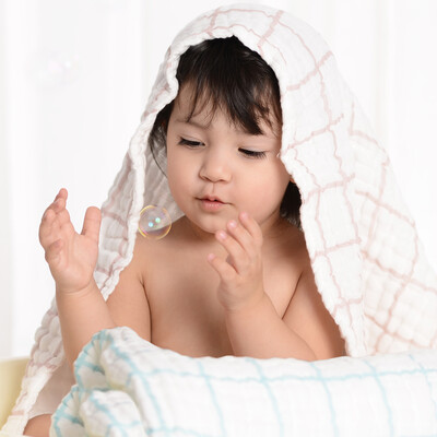 

Willellu (WELLBE) baby элегантный ya цвет 6 слой мытье марля банное полотенце свежий зеленый 115 * 115cm