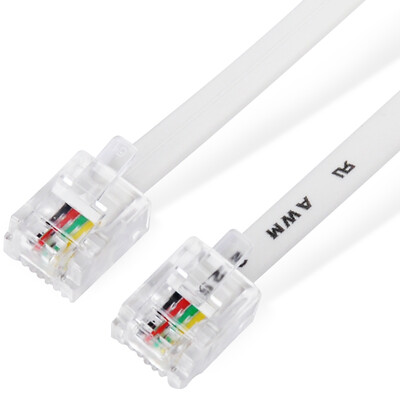 

Ferguson cabos F08321 telephone line finished 4-core four-core indoor tower extension cable extension line telephone cable four-core 80 meters