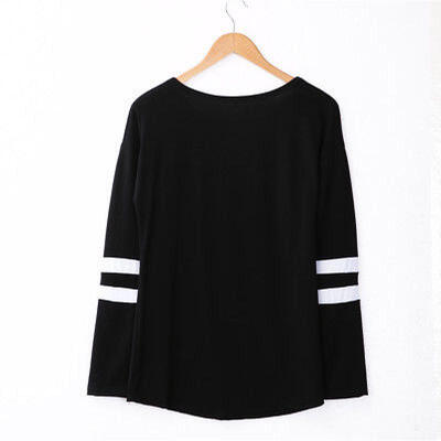 

New Fashion Womens Casual Long Sleeve Tops Shirt Ladies Loose T-shirt Blouse