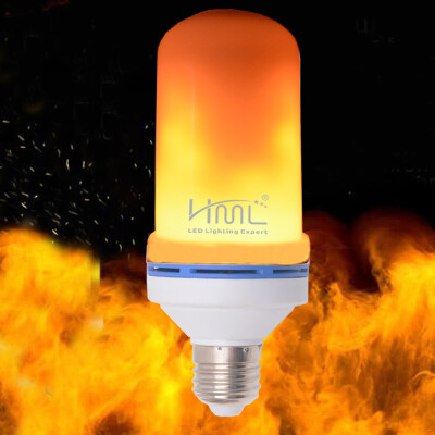 

HML 6W LED 3D Flame Light Bulb Emulation Flaming 2 mode Decorative Lamp-E2790-240V