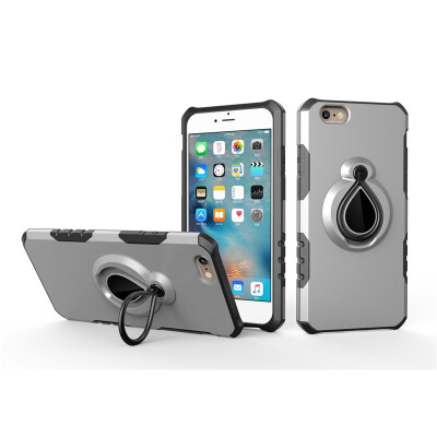 

Fivice iPhone 66S Case TPU Water Drop Ring Stand Car Power Magnetic Drop-proof Phone Case