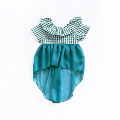

Toddler Kids Baby Girls Cotton Dress Green Princess Party Tutu Dresses Clothes