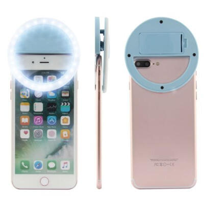 

Selfie LED Ring Fill Light Camera Photography TO iPhone Smart Phone Portable