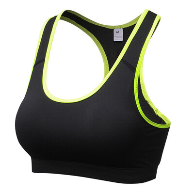 

Sexy Yoga Bra Shirts Suit Gym Fitness Bra For Girls White Sports Bra Running Vest Woman