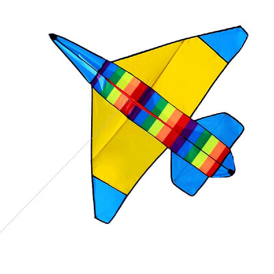 

Colorful Cartoon Airplane Kite Outdoor Sport Single Line Flying Kite with 30m Flying Line for Kids Adults
