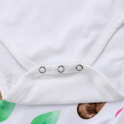 

Casual Clothes Newborn Infant Kids Baby Girl Boys Romper Bodysuit Pants 3pcs Set