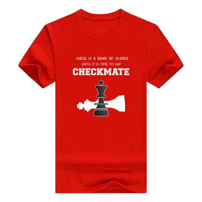 

Chess Pieces T-Shirt Funny Checkmate Quote Gift Tee
