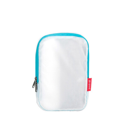 

Pack all light clothing storage bag small  travel storage bag luggage sorting bag dustproof waterproof wear-resistant duffel bag white