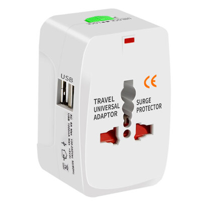 

Bikang BK-311 global conversion socket universal multi-function power socket non-universal conversion plug abroad travel British&American standard European standard Japanese standard with dual USB