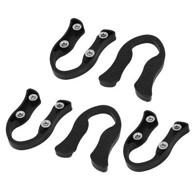 

UpperX Plastic Household Black Handheld Wine Bottle Foil Cutter 5pcs