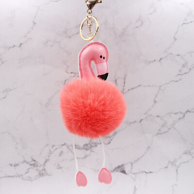 

Cute Flamingo Keychain for Bags Big Keychain