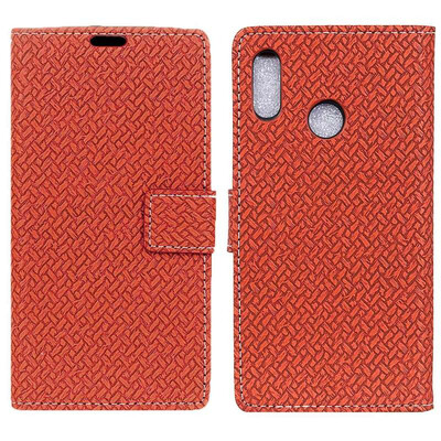 

MOONCASE Millet Mi 8 SE woven leather case - brown