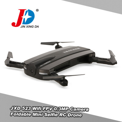 

Original JXD 523 Wifi FPV 03MP Camera Altitude Hold Foldable Mini Selfie RC Drone Quadcopter