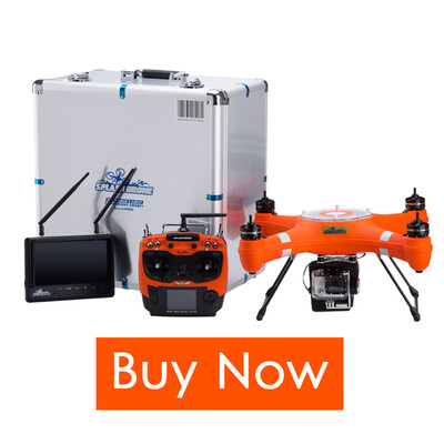 

Swellpro waterproof Splash drone AUTO version for sailng video