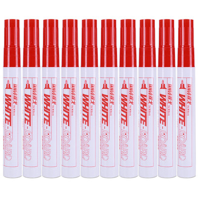 

TANGO whiteboard pen office meeting easy to wipe no trace harmless red 10 pcsbox