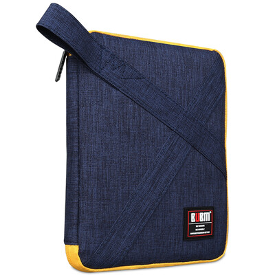 

BUBM DIP Data Line Pack Carrying Case U Disk Pack Wire Storage Bag Headphone Bag Mobile Power Pack Digital Accessory Bag Blue Mini