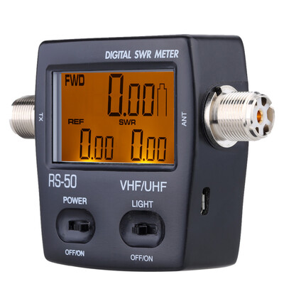 

Digital LED Backlight SWR Standing Wave Ratio Power Meter for HAM UHFVHF USB Interface 125-525MHz 120W