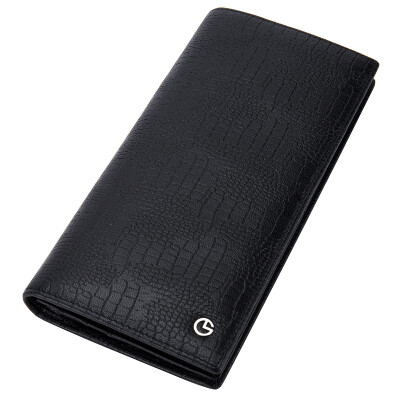 

Goldlion Goldlion new fashion men&39s wallet wallet wallet long wallet black A721006-111