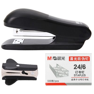 

Morning light  & G ABS91649 student cartoon 12 stapler stapler staples combination suit blue