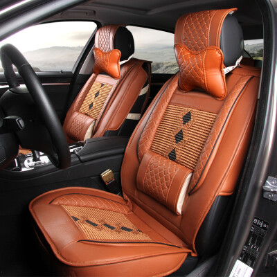 

BOLISH Five Four Seasons General Motors Cushion Car Seat Cushion All Surrounded by Environmentally Friendly Breathable Car Seat Cover Car Seat Seat Car Cushion Cover Standard Gentleman Black