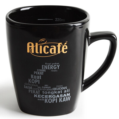 

Malaysia imported Alicafe fine coffee porcelain cup