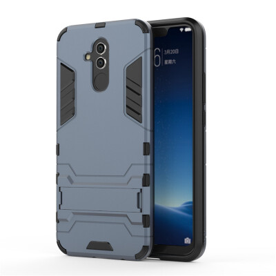 

Fecoprior TPU PC Case For Huawei Mate 20 Lite Back Cover Stand Armor Shield Celulars Fundas Coque