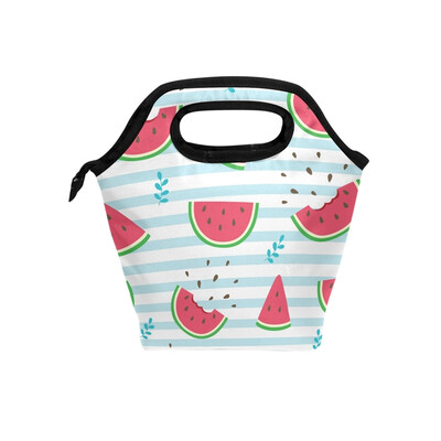 

Lunch Bag Tote Bag Watermelon Travel Picnic Organizer Lunch Holder Handbags Lunch Bag Box for Office