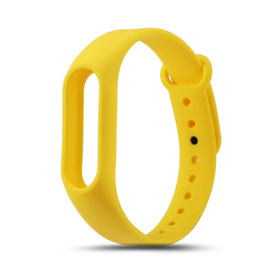 

prism Colorful Silicone Wrist Strap Bracelet Double Color Replacement watchband for Original Miband Xiaomi Mi band 2 Wristbands