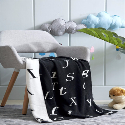 

Nordic Blanket Sofa Casual Blanket Knitted Children Blanket The Style Summer Cotton Childrens Shawl Adult Blanket