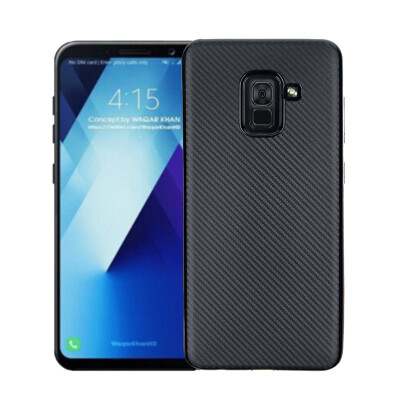 

Goowiiz Phone Case For Samsung Galaxy A8 2018A8 Plus 2018A8 StarA9 Star Luxury Ultra-thin Carbon Fiber Soft Silicone protection