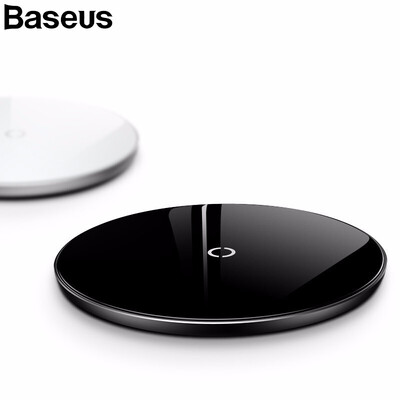 

Baseus 10W Qi Wireless Charger For iPhone XS XR XS Max X 8 Wireless Fast Charging for Samsung S9 S9 S8 Note 8 Xiaomi