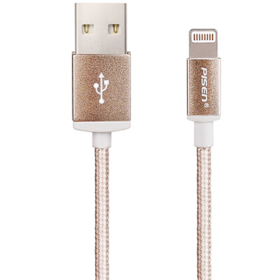

Product wins Apple double-sided USB data charging nylon line 1.5 m champagne gold Apple phone 5 / 5s / 6 / 6s / Plus / 7 / 7Plus iPad4 / 5 Air Pro mini2 / 3/4