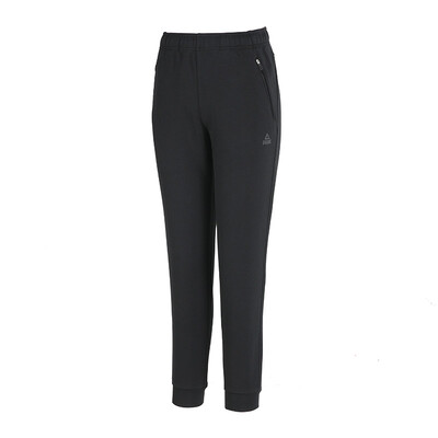 

PEAK Womens Sports Pants Knitted Casual Pants Comfortable Running Fitness Trousers F371078 Black X2L Code
