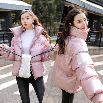 

Winter new loose thick cotton jacket fashion short down bread 90232